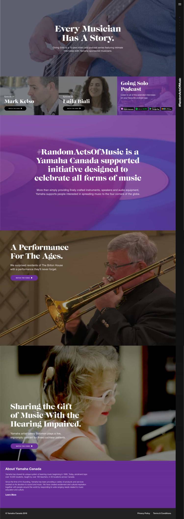 Yamaha RAOM Website Design v3d 1